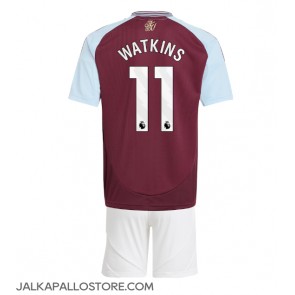 Aston Villa Ollie Watkins #11 Kotipaita Lapsille 2024-25 Lyhythihainen (+ shortsit)